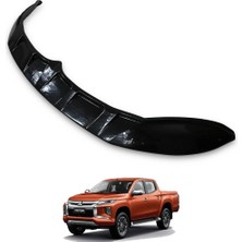 Tuning Vadisi Mitsubishi L200 Yarasa Kaput Rüzgarlığı 2019 ve Üzeri Parlak Siyah