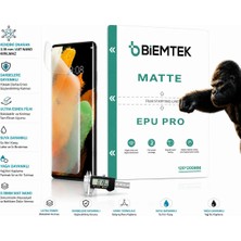 Biemtek Sony Xperia Xa1 Uyumlu Mat 0.18MM Kendini Onaran Nano Kırılmaz Ekran Koruyucu