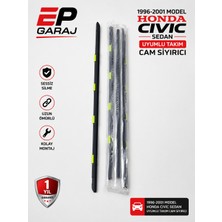 EP Garaj Otomotiv Honda Civic Ies Sedan Uyumlu 1996-2001 Model Takım Cam Sıyırıcı