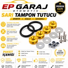 EP Garaj Otomotiv Universal Sarı Tampon Tutucu – Sportif ve Güçlü Görünüm