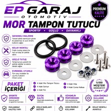 EP Garaj Otomotiv Mor Tampon Tutucu – Sportif ve Güçlü Tasarım