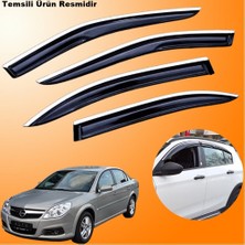 Friemats Opel Vectra C Mügen Cam Rüzgarlığı Abs Krom Nikelajlı Cam Rüzgarlığı 2002-2008 Arası 4 Lü Set
