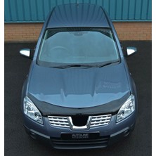 Tuning Vadisi Nissan Qashqai Kaput Rüzgarlığı Maskesi 2007-2010 Arası Parlak Siyah