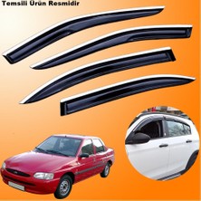 Friemats Ford Escort Mügen Cam Rüzgarlığı Abs Krom Nikelajlı Cam Rüzgarlığı Tüm Kasalar 4 Lü Set
