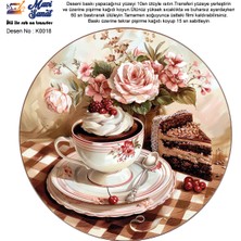 Mavi Sanat Ütü ile Rub On Transfer Kağıdı 30*30 cm  model No: K0018