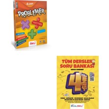 Bilal Işıklı Yayınları Adım Adım Işıklı 4.sınıf Tüm Dersler Sb+Problemler Set(2 Kitap)