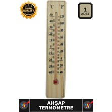 Wintoup #termometre Hassas Duvar Tipi Ev Ofis Derece Ahşap Oda Sıcaklığı Sıcaklık Ölçümü Termometresi Küçük Boy