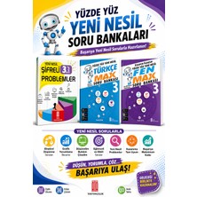 Ata Yayıncılık 3.sınıf Yeni Nesil Şifreli Problemler + Türkçe - Fen Max Soru Bankası