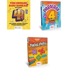 Adım Adım Işıklı 4.sınıf Tüm Dersler Sb+Problemler+Paragraf Sb Set(3 Kitap)
