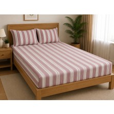 Pınarhome collection %100 Organik Pamuk Kumaş Lastikli Çarşaf+Yastık Kılıfı***köşe Derinliği 28-30 Cm***\\\yeni Sezon///