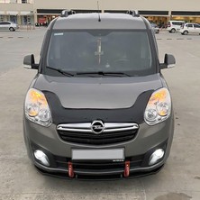 Tuning Vadisi Opel Combo D Ön Kaput Rüzgarlık Maskesi 2011 2017 Arası Parlak Siyah