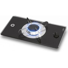 Can PV1350 - Tekli Tamperli Cam Yüzeyli Dikdörtgen Gömme Ocak - Minimalist Mutfakların Modern Gücü