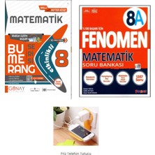 Sarmal 2025-2026 Bumerang 8.sınıf Matematik Konu Anlatım + Fenomen 8A Matematik Set Priz Tutuculu