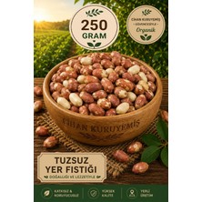 Cihan Kuruyemiş 250GR. Tuzsuz Kavrulmuş Yer Fıstığı