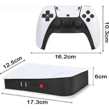 Timion Mey Ithalat® Video Oyunu Konsolu Retro 4K 3D Yeni Oyun Retro Game Box