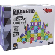Sepetly 67 Parça Manyetik Yapı Blokları 7.5cm