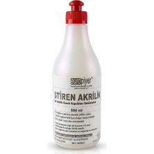Europiyer Stiren Akrilik Kopolimer Bağlayıcı & Tutkal (500 Ml)