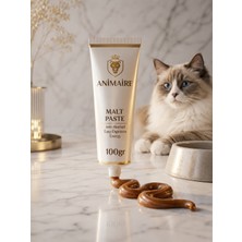 Animaire Güçlü Etkili Malt Paste: Tüy Yumağı Önleyici, Kolay Sindirim ve Enerji Destekli Premium Kedi Macunu (100GR)