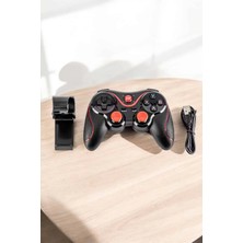 Timion Mey Ithalat® Android Uyumlu Gamepad X3 Game Stick Oyun Kolu Bluetooth Bağlantılı