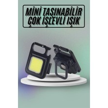 Timion Mey Ithalat® Mıknatıslı Parlak LED Işık 3 Fonksiyonlu Şarj Edilebilir Ledli Mini Taş