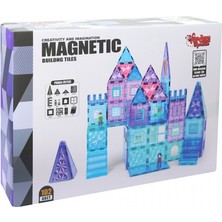 Sepetly 102 Parça Manyetik Yapı Blokları 7,5 cm