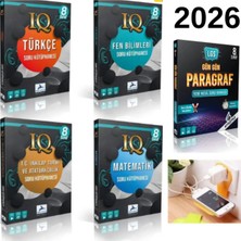 Sarmal Paraf Iq Lgs 4 Ders Soru Bankaları + Sstrateji Gün Gün Paragraf Set Priz Tutucu ve Deneme Hediye