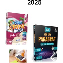 IQ Yanıt 7.sınıf Yaz Tatil Kampı + 8.sınıf Gün Gün Paragraf Set 2025 (Priz Tutuculu)