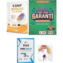 Sarmal Biyotik 9.sınıf Biyoloji ve Temel Atma Garanti Matematik Seti(Fiş Tutucu ve 2020-25ÇIKMIŞ Soru)