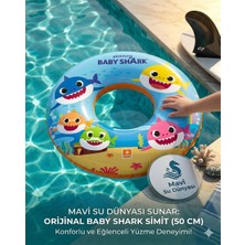 Mavi Su Dünyası Baby Shark Simit 50 cm