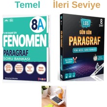 IQ 8.sınıf Fenomen 8A Paragraf + Strateji Gün Gün Paragraf Set Priz Tutuculu