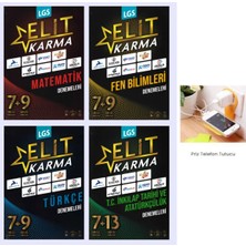 Günay Elit Karma Lgs Türkçe Matematik Fen Inkilap Branş Deneme Set 2025 (Priz Tutucu Lu)