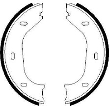 Bosch 0986487202 Fren Balatası Arka Park Frenı Bmw E21 E30 E12 E24 E23 34411159467
