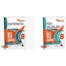 Günay Yeni 8. Sınıf Matematik ve Fen Bilimleri Bumerang Etkinlikli Kitap Konu Anlatımlı