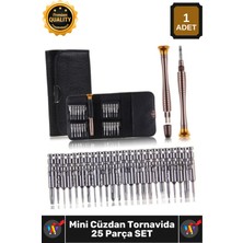 Wintoup #tornavida 25 Prç Hassas Tamir Profesyonel Telefon Saat Gözlük Elektronik Mini Cüzdan Tornavida Seti