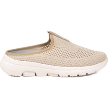 Noka Bej Fileli Hafif Unisex Terlik Nina G