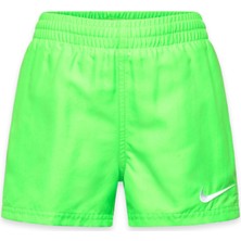 Nike Swim Breaker NESSB866 Solid Essent 4" Kids Volley Açık Yeşil Unisex Şort