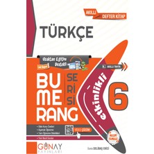Günay Yayınları 6. Sınıf Bumerang Serisi Türkçe Konu Anlatımlı ve Etkinlikli Soru Bankası