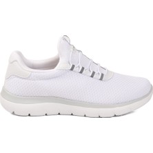 Look Life Beyaz Fileli Hafif Esnek Erkek Spor Ayakkabı 26107 M