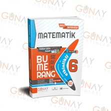 6. Sınıf Bumerang Etkinlikli Matematik - Günay Yayınları