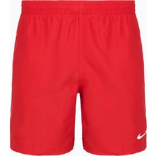 Nike Swim Breaker NESSF559 Solid 7"volley Kırmızı Erkek Şort