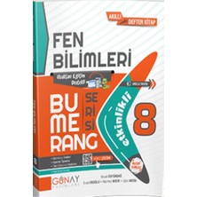 Günay 8. Sınıf Lgs Fen Bilimleri Bumerang Etkinlikli Kitap