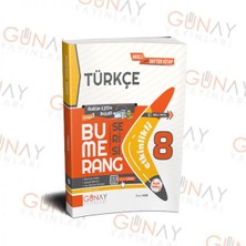 8. Sınıf Bumerang Etkinlikli Türkçe - Günay Yayınları