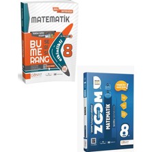 Günay 8. Sınıf Matematik Etkinlikli Defter + Zoom Matematik Soru Bankası