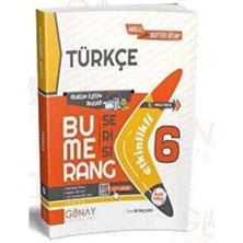 6.sınıf Türkçe Etkinlikli Bumerang Serisi Günay Yayınları