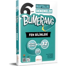 Günay 2024 6. Sınıf Fen Bilimleri Bumerang Haftalık Denemeler
