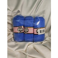 Ören Bayan Lux Baby Kot Mavisi El Örgü Ipi Art NO:3010 - Nm:3.4 - 100GR. 340MT. (3 Adet) - Renk: 015