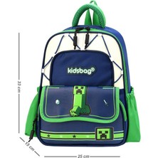 Baginn Erkek Çocuk Ultra Lüx Anaokulu Sırt Çantası Kreş Çantası 33*25 cm Ortopedik Su Itici Kumaş