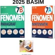 Fenomen 7.sınıf Matematik A(Temel Seviye) ve 7.sınıf Paragraf B (Orta ve Üst Seviye) Set Priz Tutucu Hediye