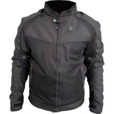 Kaly X Speed x-evo Fileli Yazlık Motosiklet Montu Siyah