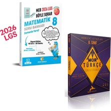 Fenomen 8.sınıf Sinan Kuzucu Matematik Soru Bankası +Paraf Mor Türkçe(Zor Seviye) Set